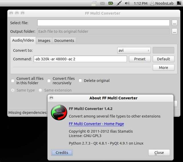 Audio Converter Linux