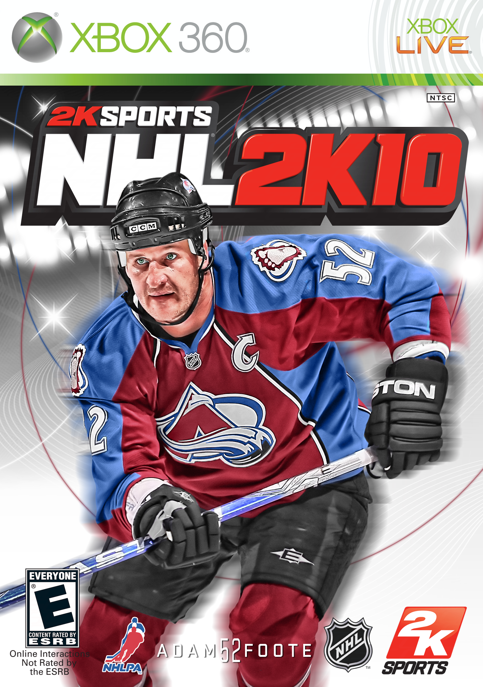 Adam Foote 2K10 Cover by CSC NHL 2K Photo album by CustomSportsCovers
