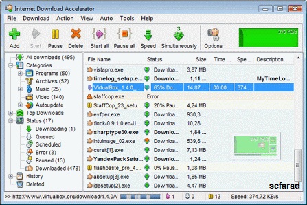 Download Accelerator Plus 10.0.0.3 Alpha