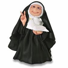 A Cartoon Nun