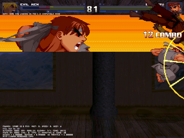 Evil Ryu Street Fighter 4 [M.U.G.E.N] [Mods]