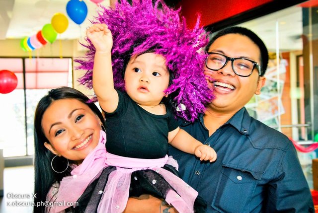 Mommy, Bamba, and Daddy